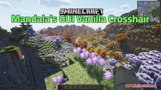Mandala's GUI Vanilla Crosshair Resource Pack (1.21.1, 1.20.1) – Texture Pack