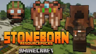 Stoneborn Resource Pack (1.21.1, 1.20.1) – Fantasy Texture Pack