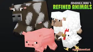 Refined Animals Resource Pack (1.21.1, 1.20.1) – Texture Pack
