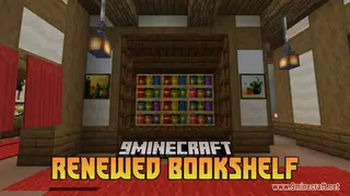 Renewed Bookshelf Resource Pack (1.21.1, 1.20.1) – Texture Pack