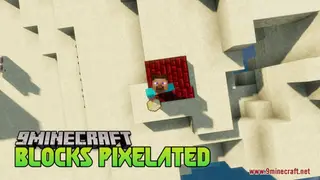 Blocks Pixelated Resource Pack (1.21.1, 1.20.1) – Texture Pack