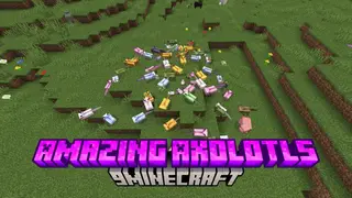 Amazing Axolotls Resource Pack (1.21.1, 1.20.1) – Texture Pack