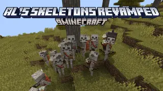 AL's Skeletons Revamped Resource Pack (1.21.1, 1.20.1) – Texture Pack
