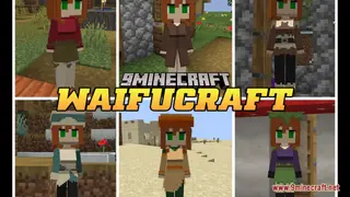 WaifuCraft Resource Pack (1.21.1, 1.20.1) – Texture Pack