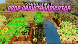Crop Growth Indicator Resource Pack (1.21.1, 1.20.1) – Texture Pack