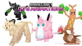 Oj's Animations Resource Pack (1.21.1, 1.20.1) – Texture Pack