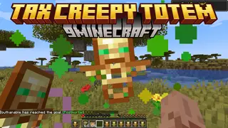 Tax Creepy Totem Resource Pack (1.21.1, 1.20.1) – Texture Pack