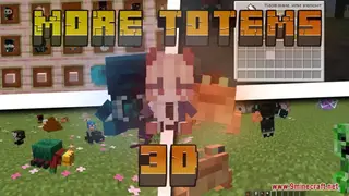 More Totems 3D Resource Pack (1.21.1, 1.20.1) – Texture Pack