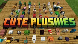 Cute Plushies Addon (26.x, 1.21) – MCPE/Bedrock Mod