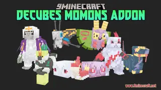 DeCubes MoMons Add-on Resource Pack (1.21.1, 1.20.1) – Texture Pack
