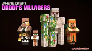 Drodi's Villagers Resource Pack (1.21.1, 1.20.1) – Texture Pack