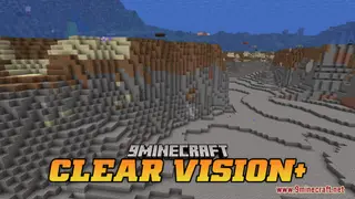 Clear Vision+ Resource Pack (1.21.1, 1.20.1) – Texture Pack