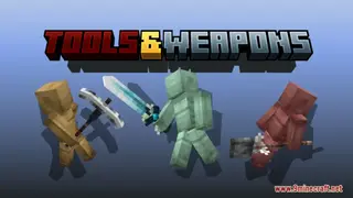 Tools & Weapons Resource Pack (1.21.1, 1.20.1) – Texture Pack