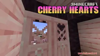 Cherry Hearts Resource Pack (1.21.1, 1.20.1) – Texture Pack