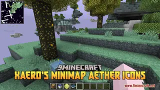 Xaero's Minimap Aether Icons Resource Pack (1.21.1, 1.20.1) – Texture Pack