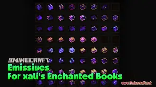 Emissives for xali's Enchanted Books Resource Pack (1.21.1, 1.20.1) – Texture Pack