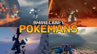 Pokemans Resource Pack (1.21.1, 1.20.1) – Texture Pack