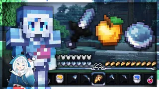 MrKrqbs Gawr Gura Resource Pack (1.8.9) – Texture Pack