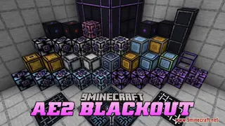AE2 Blackout Resource Pack (1.21.1, 1.20.1) – Texture Pack