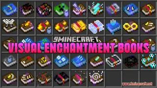 Visual Enchantment Books Resource Pack (1.21.1, 1.20.1) – Texture Pack