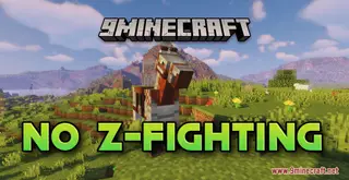 No Z-Fighting Resource Pack (1.21.1, 1.20.1) – Texture Pack