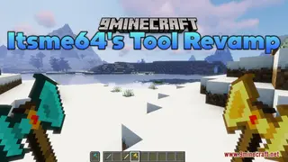Itsme64's Tool Revamp Resource Pack (1.21.1, 1.20.1) – Texture Pack