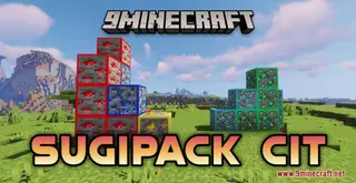 SugiPack CIT Resource Pack (1.21.1, 1.20.1) – PvP Texture Pack