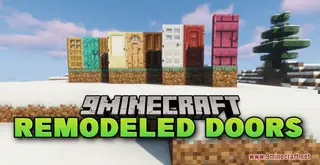 Remodeled Doors Resource Pack (1.21.1, 1.20.1) – Texture Pack