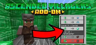 Ascended Villagers Addon (26.x, 1.21) – MCPE/Bedrock Mod