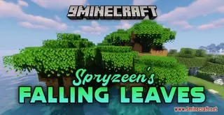 Spryzeen's Falling Leaves Resource Pack (1.21.1, 1.20.1) – Texture Pack