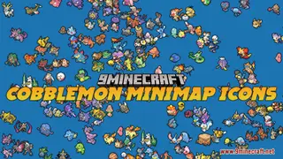 Cobblemon Minimap Icons Resource Pack (1.21.1, 1.20.1) – Texture Pack