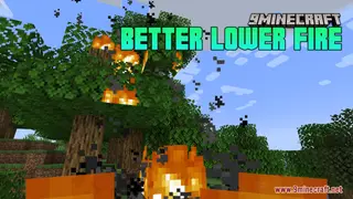 Better Lower Fire Resource Pack (1.21.1, 1.20.1) – Texture Pack