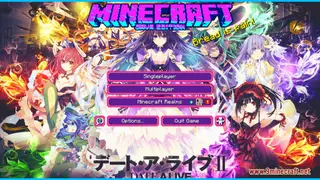 Date A Live Custom GUI Resource Pack (1.21.1, 1.20.1) – Texture Pack