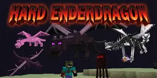 Hard Enderdragon Addon (1.21, 1.20) – MCPE/Bedrock Mod