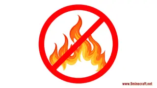 No Fire Resource Pack (1.21.1, 1.20.1) – Texture Pack