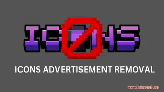 Icons Advertisement Removal Resource Pack (1.21.1, 1.20.1) – Texture Pack