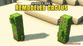 Remodeled Cactus Resource Pack (1.21.1, 1.20.1) – Texture Pack