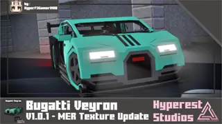 Bugatti Veyron Addon (1.21, 1.20) – MCPE/Bedrock Mod
