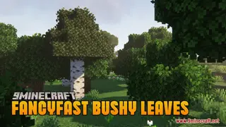 FancyFast Bushy Leaves Resource Pack (1.21.1, 1.20.1) – Texture Pack