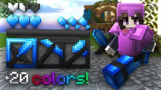 Prism 16x Resource Pack (1.8.9) – Refraction's 250K, 20 Different Colors Texture Pack