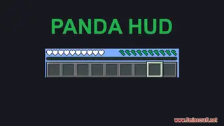 Panda HUD Resource Pack (1.21.1, 1.20.1) – Texture Pack