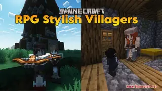 RPG Stylish Villagers Resource Pack (1.21.1, 1.20.1) – Texture Pack