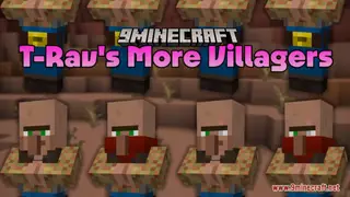 T-Rav's More Villagers Resource Pack (1.21.1, 1.20.1) – Texture Pack
