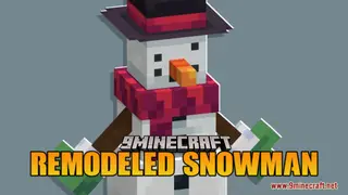 Remodeled Snowman Resource Pack (1.21.1, 1.20.1) – Texture Pack