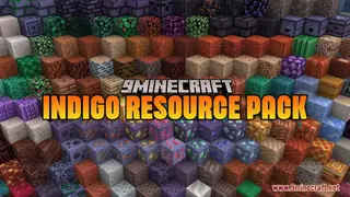 INDIGO Resource Pack (1.21.1, 1.20.1) – Texture Pack