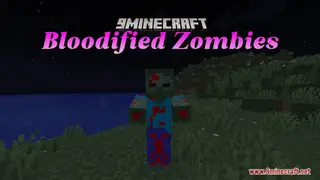 Bloodified Zombies Resource Pack (1.21.1, 1.20.1) – Texture Pack
