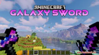 Galaxy Sword Resource Pack (1.21.1, 1.20.1) – Texture Pack