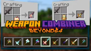 Weapon Combiner Addon (26.x, 1.21) – MCPE/Bedrock Mod