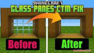Glass Panes CTM Fix Resource Pack (1.21.1, 1.20.1) – Texture Pack