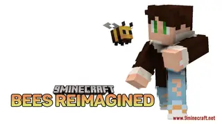 Bees Reimagined Resource Pack (1.21.1, 1.20.1) – Texture Pack